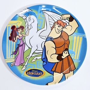 Vintage ZAK 1997 Disney Hercules Meg Pegasus Melmac Plate 8" 90s Collectible